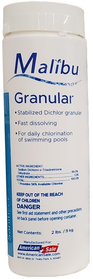 malibu herbicide Malibu Granular Di-Chlor | Swimming Pool Chemicals