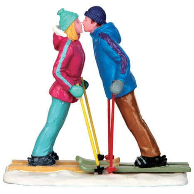 Lemax Vail Village Figurine: First Ski Date #42269