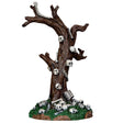 Polyresin village accent for a Lemax display. Designed to look like a tree with no leaves. There are bones and skulls everywhere.