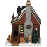 Lemax Vail Village Lighted Building: Our Family Ski Cabin #15748