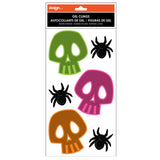 5.5" x 12" Halloween Gel Window Clings Assortment