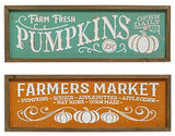 24" Wood Harvest Engraved Wall Sign