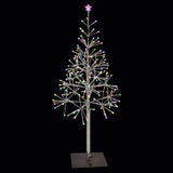 Shimmering Multi-Colored LED Twinkle Tree Decorations