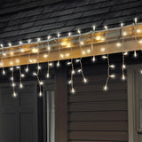 Set of 100 Extra Bright T5 LED Icicle Lights