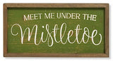 16.1" Colorful Holiday Engraved Wood Sign