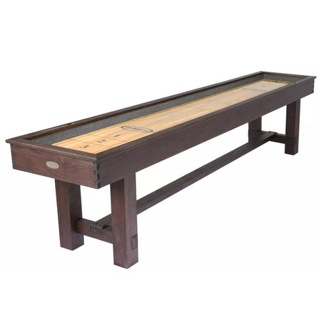 Imperial 12' Reno Weathered Dark Chestnut Shuffleboard Table
