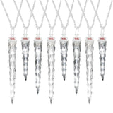 Shooting Star® Icicle Light String (Set of 8 LED Lights)