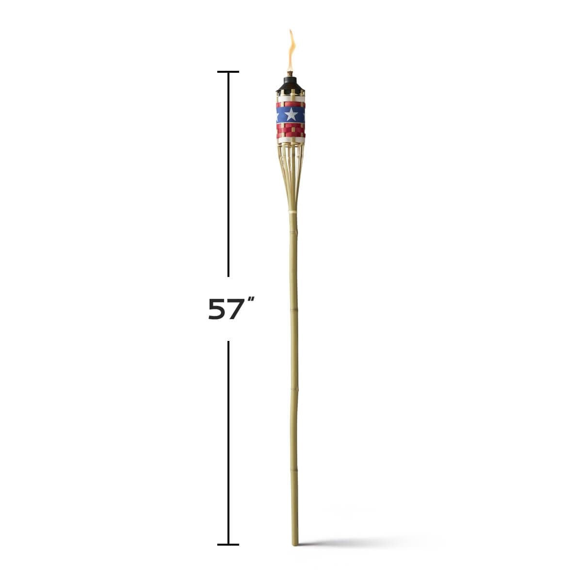 57" Americana Bamboo TIKI® Torch