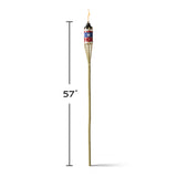 57" Americana Bamboo TIKI® Torch