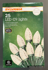 Set of 25 LED C9 Lights