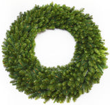 48" Artificial Bristol Pine Wreath Pre-Lit with 600 Warm White Twinkle Lights
