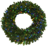 36" Artificial Bristol Pine Wreath Pre-Lit with 350 Twinkle Lights