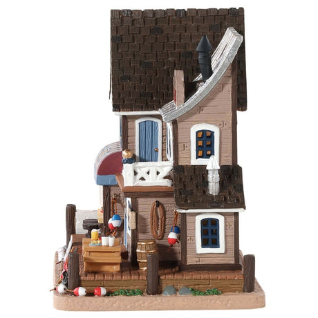 Lemax Plymouth Corners Lighted Building: St. Elmo's Brasserie #85337