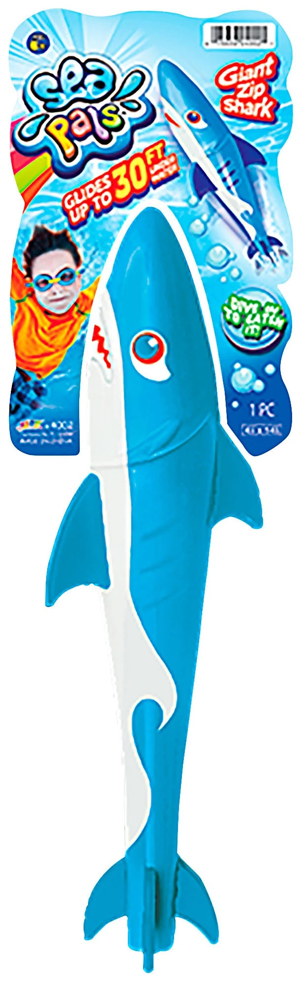 Squirt gun shaped like a shark.