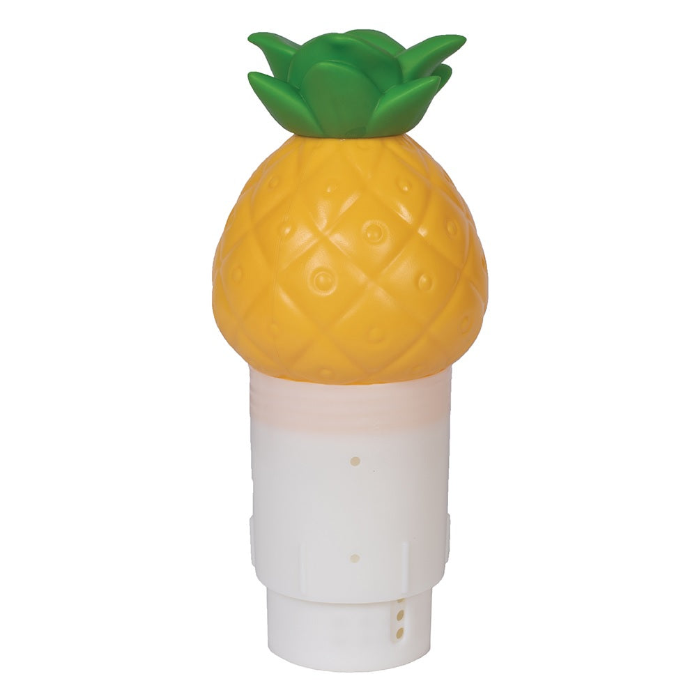 Solar Powered LED Pineapple Pool Chlorine Dispenser 12427