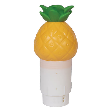 Solar Powered LED Pineapple Pool Chlorine Dispenser 12427