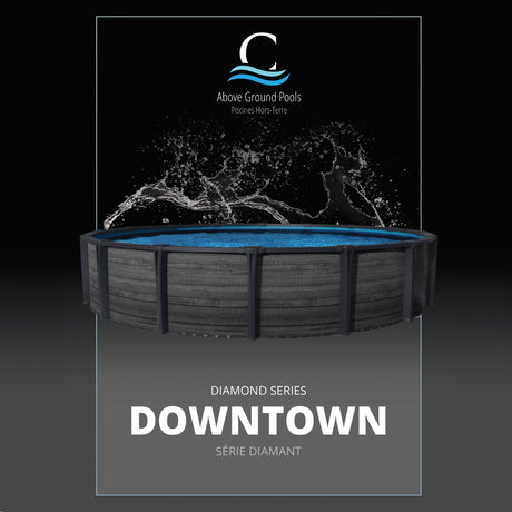 CARVIN® Diamond Series Downtown 54" Above Ground Swimming Pool
