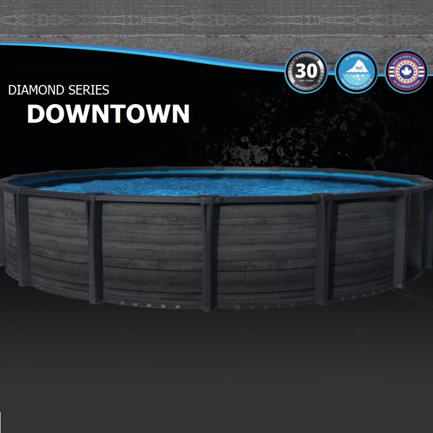 CARVIN® Diamond Series Downtown 54" Above Ground Swimming Pool