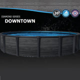 CARVIN® Diamond Series Downtown 54" Above Ground Swimming Pool