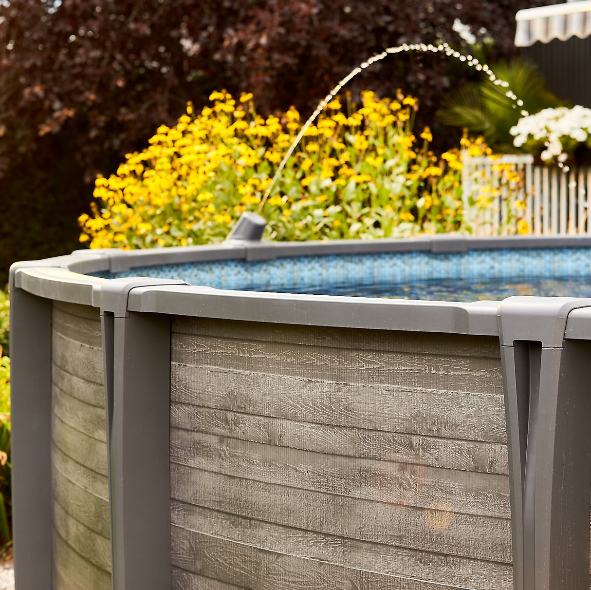 CARVIN® Diamond Series Downtown 54" Above Ground Swimming Pool