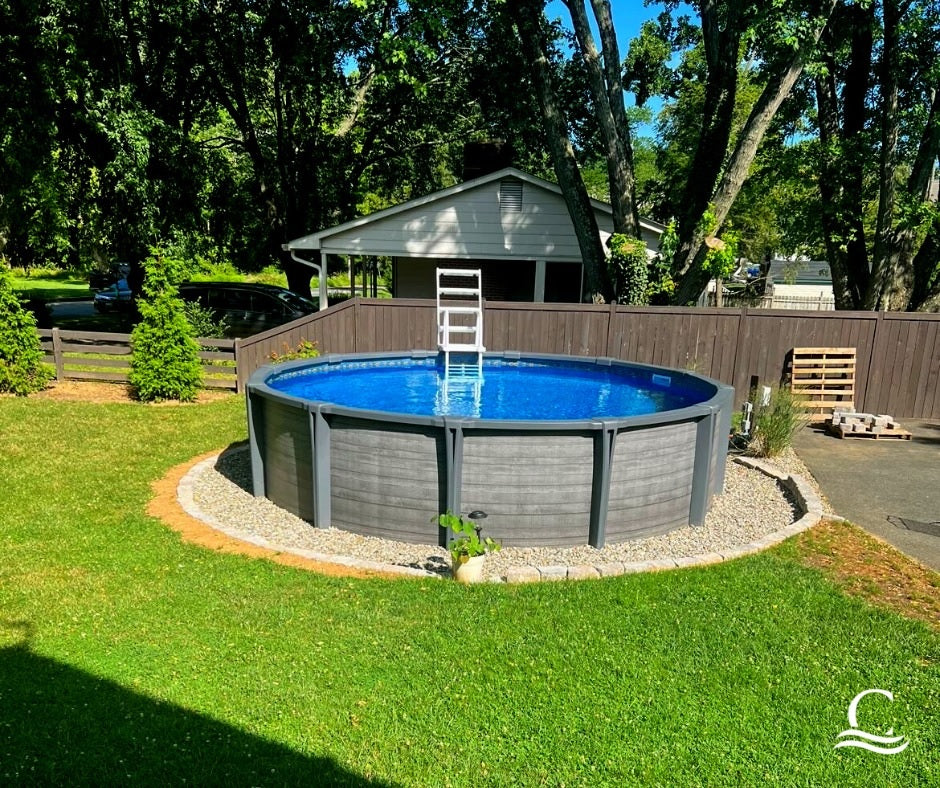 CARVIN® Diamond Series Downtown 54" Above Ground Swimming Pool