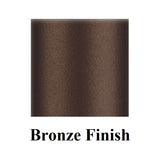 9' Starlux Collar Tilt Market Umbrella in a Bronze Frame with a Champagne Canopy