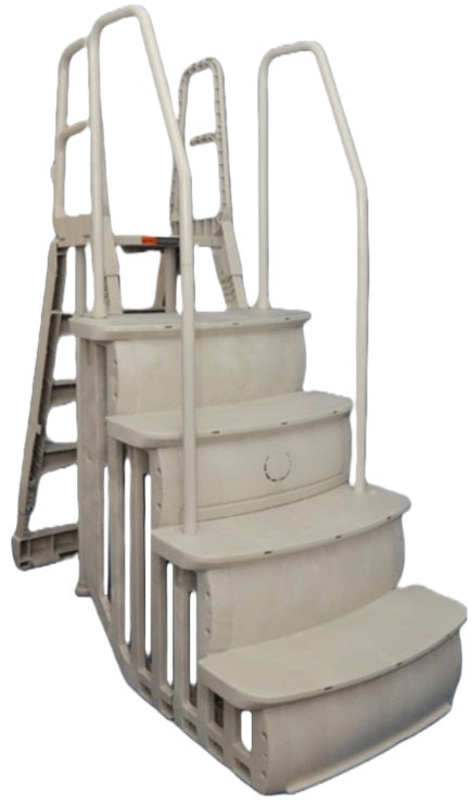 Swim Steps, Main Access Easy Entry Pool Step System – American Sale