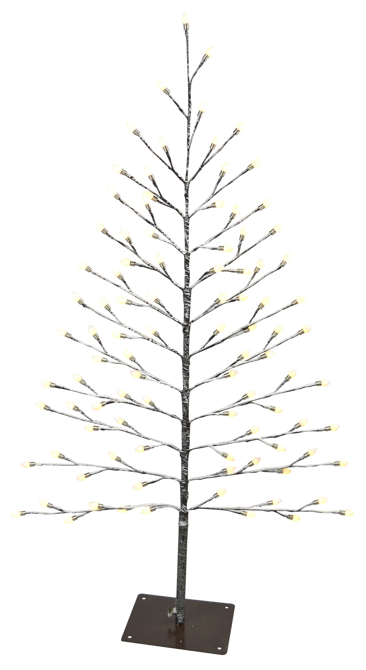 4' Flat Stick Twig Tree with LED Lights