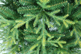 Artificial tree pre-lit with Starry LED lights.