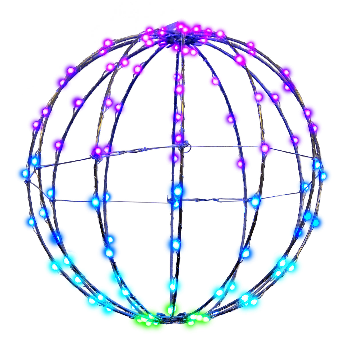 3D Foldable LED Sphere Ornament