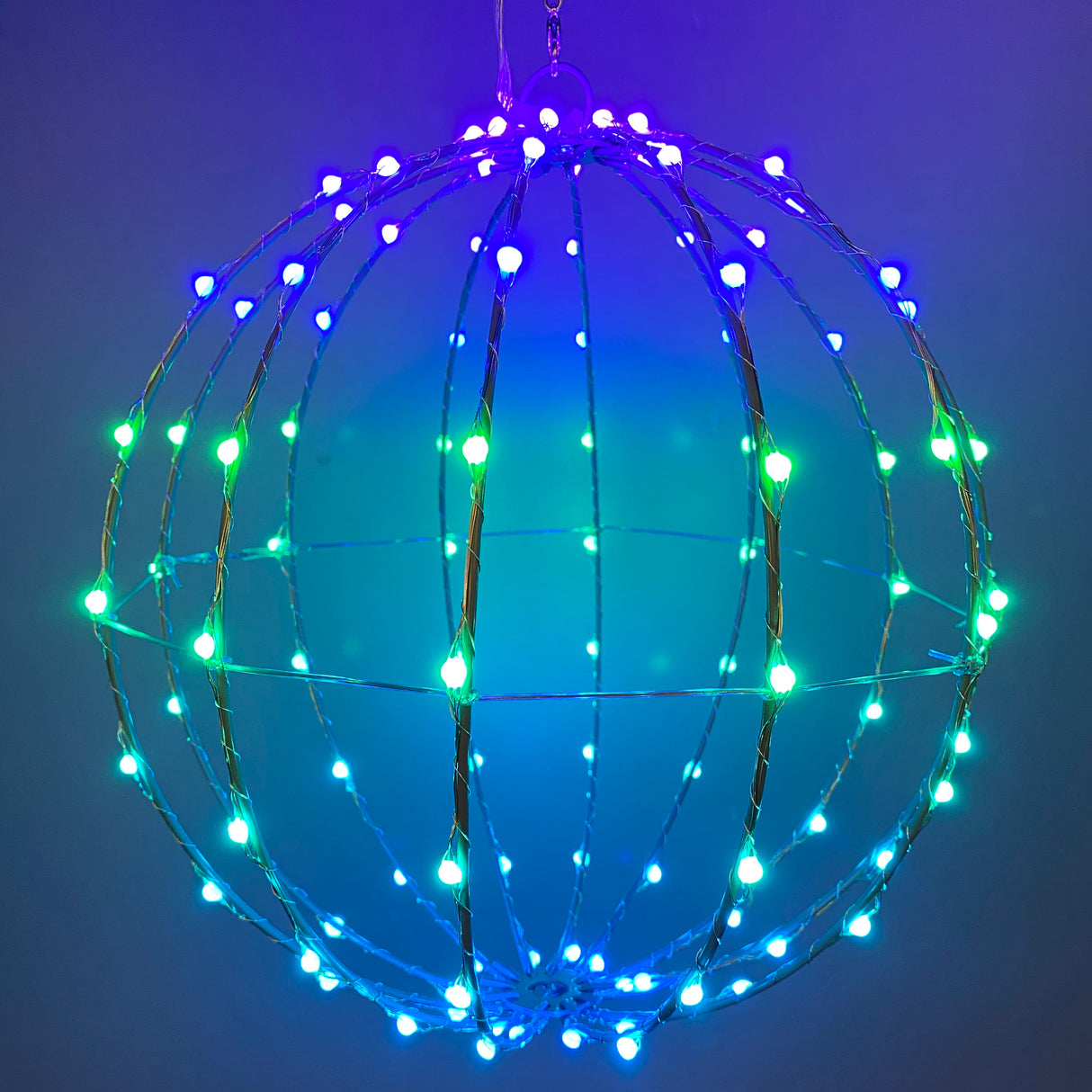 3D Foldable LED Sphere Ornament