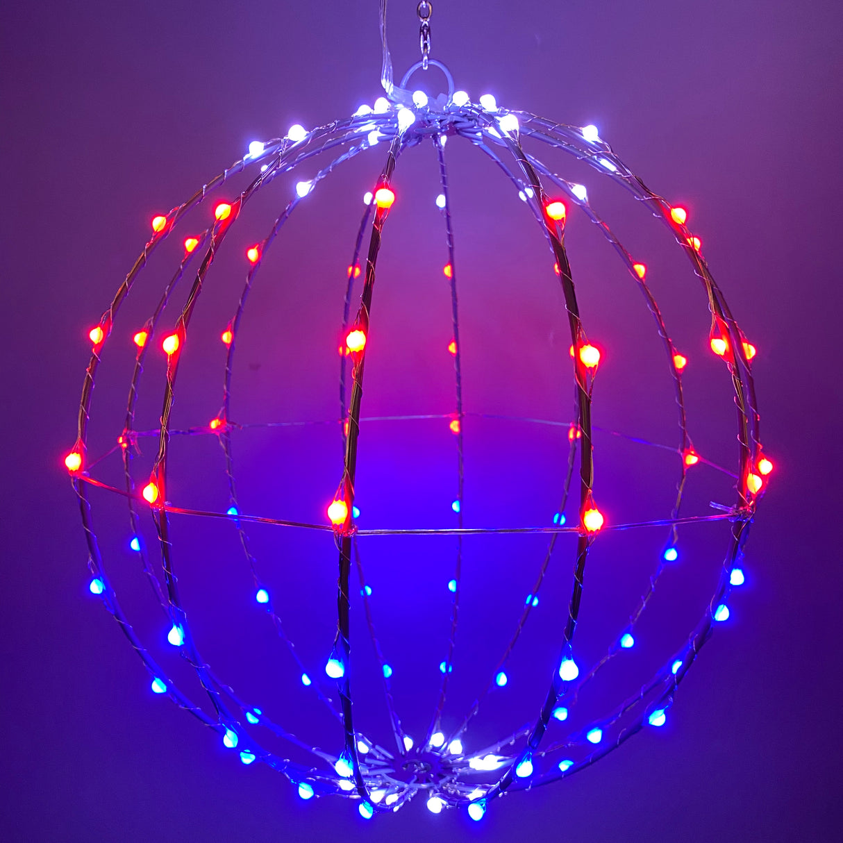 3D Foldable LED Sphere Ornament