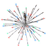 16" LED Radiant Blast 3D Cluster Wire Decor