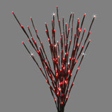 36" LED Twinkle Light Burst Twig Bush Light-Up Wire Decor