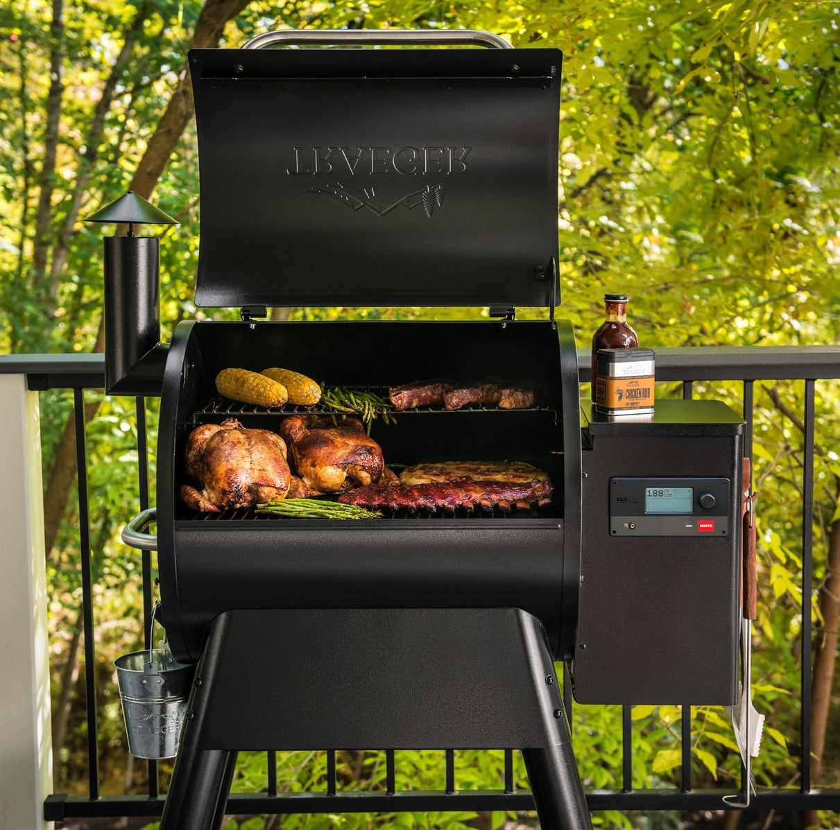 Traeger Pro 575 Black WiFi-Enabled Pellet Grill