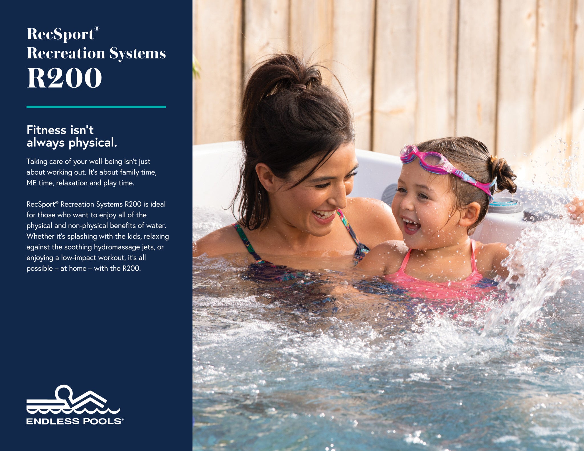 R200 RecSport By Endless Pools | Swim Spas | Lap Pools | Endless