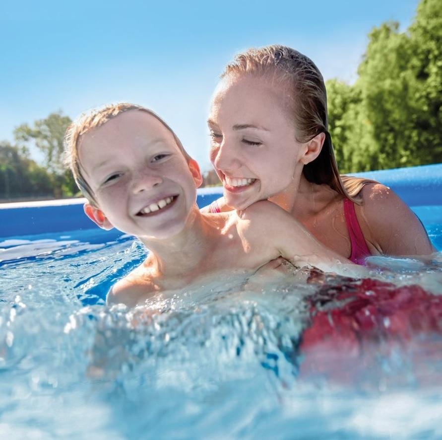 Intex 18' x 48" Easy Set Round Swimming Pool Complete Set