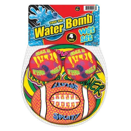 Foam water balls.