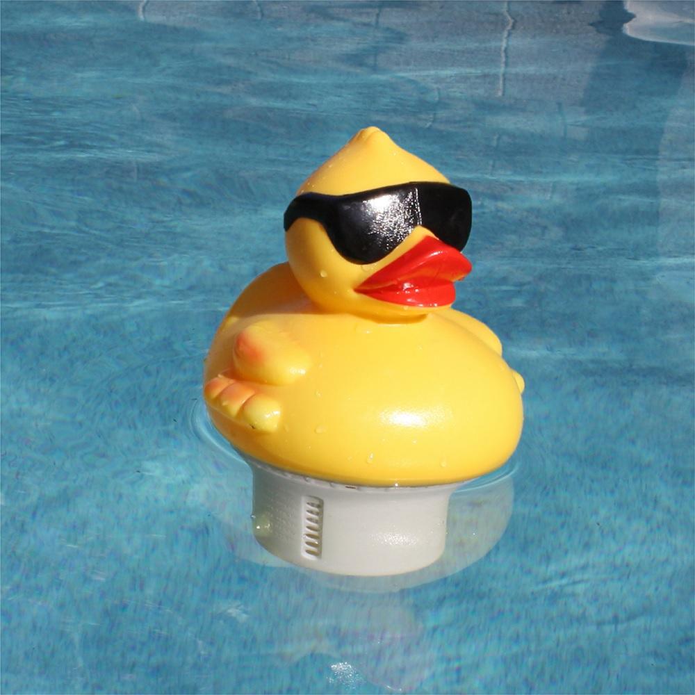 Mid-Size Derby Duck Floating Chlorine Dispenser 4003