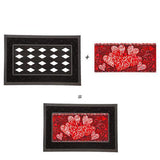Decorative Black Sassafras Doormat Tray