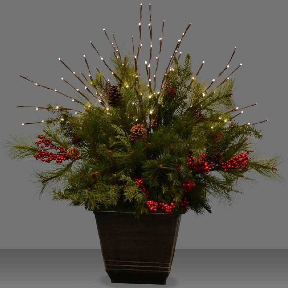 36" LED Light Burst Ground Stake