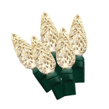 Set of 200 LED C6 Christmas Lights on a Reel from Sylvania