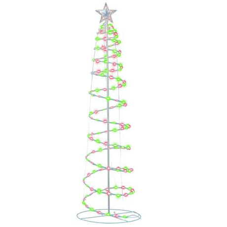 Christmas - 6' Spiral Lighted Christmas Trees