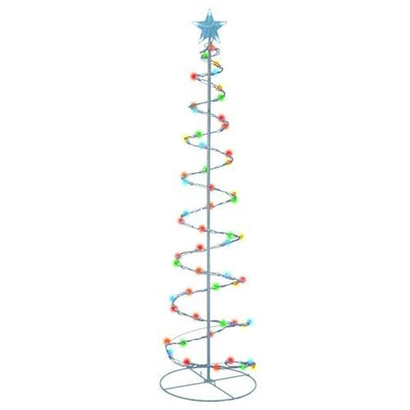 Christmas - 6' Spiral Lighted Christmas Trees