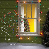 Christmas - 60" LED Lighted Animotion Juggling Snowman Sculpture