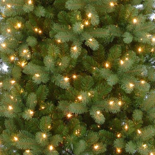 Christmas - Colorado Fir 7.5' Slim PowerConnect Pre-Lit Artificial Christmas Tree