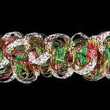 Christmas - Deluxe Angel Hair Gold/Red/Green Tinsel Christmas Garland