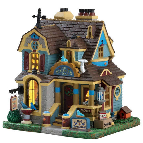Christmas - Lemax Caddington Village Lighted Building: Bluebird Inn #75239