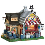 Christmas - Lemax Harvest Crossing Lighted Building: Old Fashioned Dairy #75216