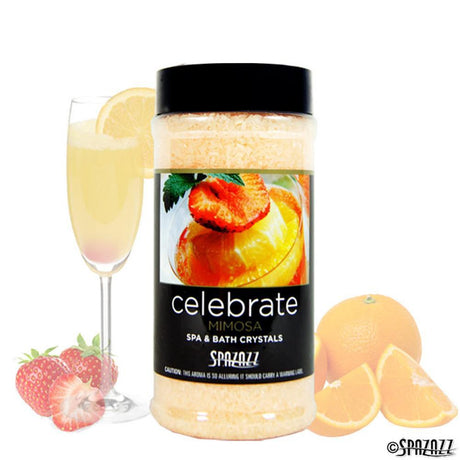 Spazazz Set the Mood Celebrate Crystals - Mimosa